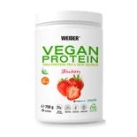 BIAŁKO ROŚLINNE WEIDER VEGAN 750g - TRUSKAWKA